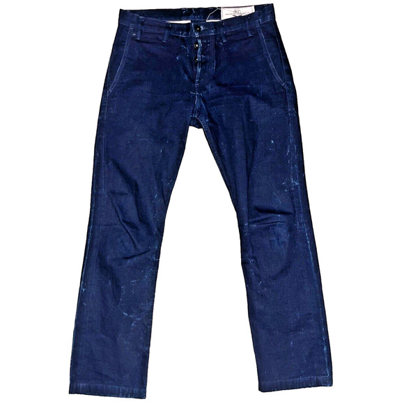 Rogue Territory RGT Jeans 31 x 30 Officers Trouser Japanese Selvedge Button Fly - Picture 2 of 8
